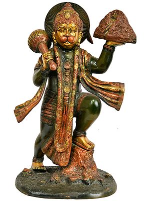 Browse From The Finest Brass Statues Of Lord Hanuman Only At Exotic India