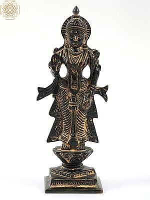 5" Small Radha Ji In Brass | Made In India