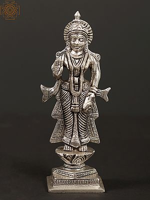 5" Small Radha Ji In Brass | Made In India