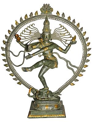 71" Super Large Size Nataraja (Suitable For Outdoors) In Brass | Handmade | Made In India