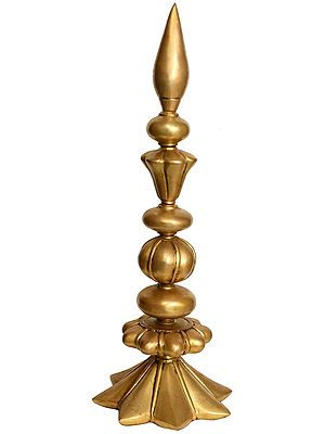 22" Temple Shikhara of Shakti In Brass | Handmade | Made In India