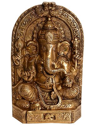 Lord Ganesha Wall Hanging Plate
