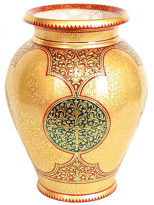 Finely Painted Flower Vase