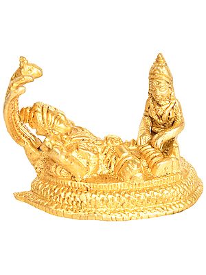 Sheshasayi Vishnu with Lakshmi