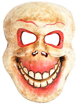 Tantric Skull Mask (Wall Hanging)