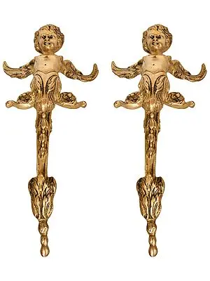Angel Door Handles (Pair of Two Statues)