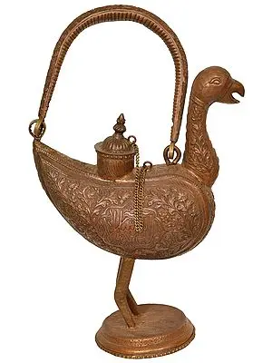 Decorated Bird Surahi