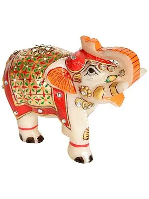 Elephant with Upraised Trunk