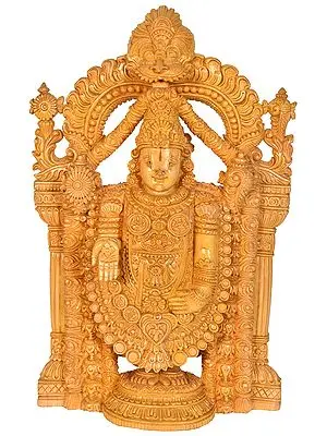 Lord Venkateshvara as Balaji at Tirupati