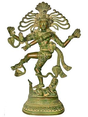 20" Shiva as Nataraja In Brass | Handmade | Made In India