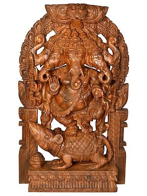 Panchamukha Dancing Ganesha (Large Size)