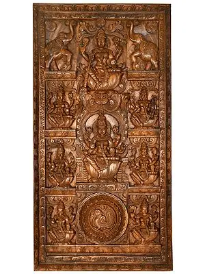 Fine Quality Ashtalakshmi Panel