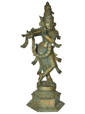 The Lithe Tribhanga Murari Lord Krishna