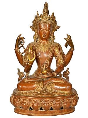 A Composite Image of Buddhist Deity