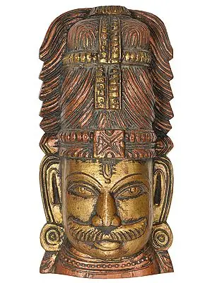 Virabhadra Wall Hanging Mask