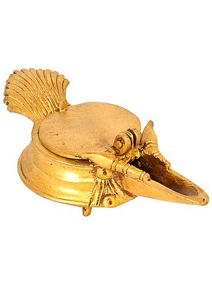 5" Brass Chirag Diya/Oil Lamp | Hindu Rituals Puja Items