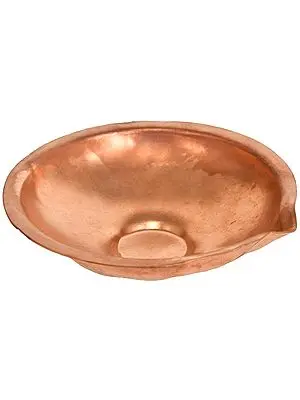 Copper Diya (Set of 12)