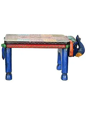 Elephant Footstool