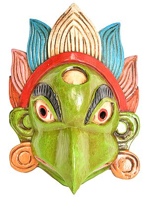 Wrathful Garuda Mask from Nepal