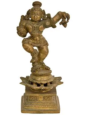 Dancing Laddoo Gopala (Krishna)
