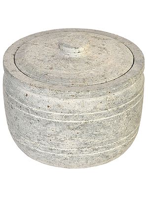 Granite Pot with Lid