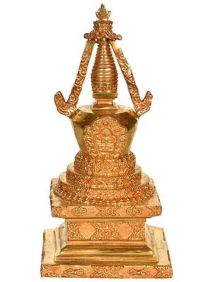 Tibetan Buddhist Chorten (Stupa) from Nepal