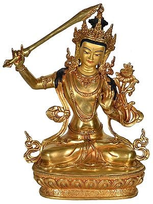 Tibetan Buddhist Deity Manjushri