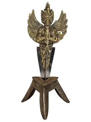 Iron Heruka Phurpa on Stand (Tibetan Buddhist)