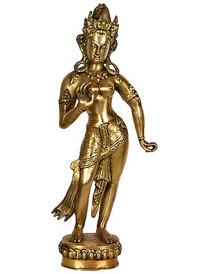 Standing Green Tara (Tibetan Buddhist Goddess)