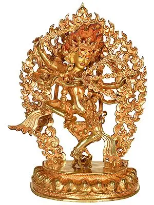 Tibetan Buddhist Goddess Kurukulla (Made in Nepal)
