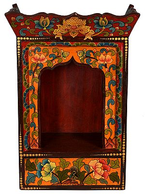 Tibetan Buddhist Deity Altar - Made In Nepal