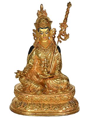 Made in Nepal Superfine Tibetan Buddhist Deity Rinpoche (Guru Padmasambhava)