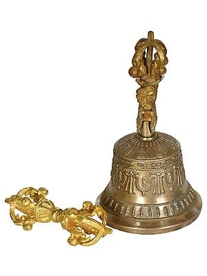 Tibetan Buddhist Bell Dorje | Handmade