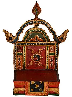Tibtan Buddhist Deity Throne