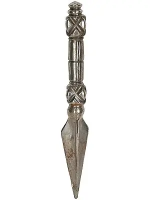 Tibetan Buddhist Tantric Phurpa (Made Of Iron) With Mystical Powers - Made In Nepal