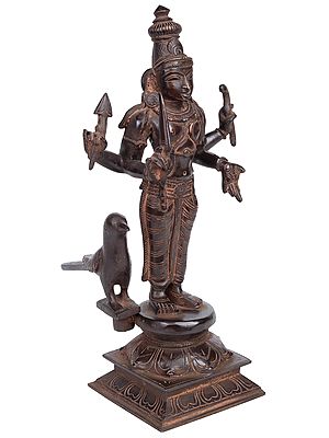 Kamadeva with Parrot