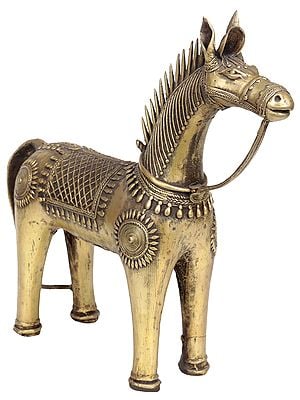 Tribal Horse Figurine