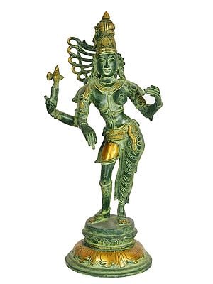 Buy Ardhanarishvara Tantric Sculptures| Indian Art | ExoticIndia