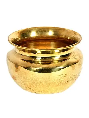 5" Special Puja Kalash In Brass | Handmade | Made In India