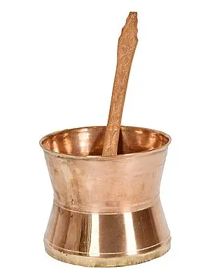 Pancha Patra For Distributing Charnamrit