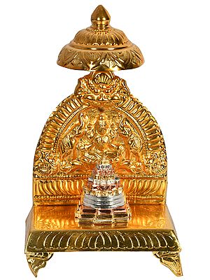 8" Shri Yantra - The King of All Yantras In Brass | Handmade | Made In India