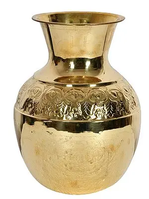 Oval Puja Kalash