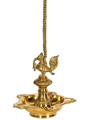 Superfine Peacock Roof Hanging Lamp
