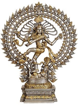 28" Nataraja- The Lord of Dancers In Brass | Handmade | Made In India