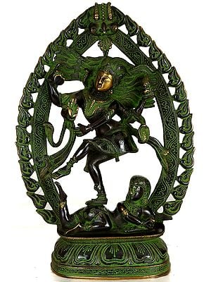 16" The Dancing Shiva In Brass | Handmade | Made In India