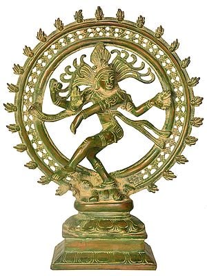 13" Nataraja In Brass | Handmade | Made In India