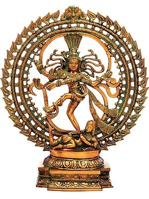 19" Nataraja In Brass | Handmade | Made In India