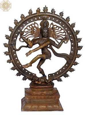 21" The Divine Exponent In Brass | Handmade | Made In India