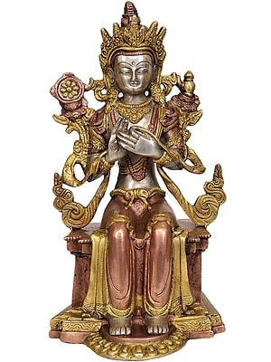 Maitreya, The Only Deity With Pendant Legs (Tibetan Buddhist Deity)