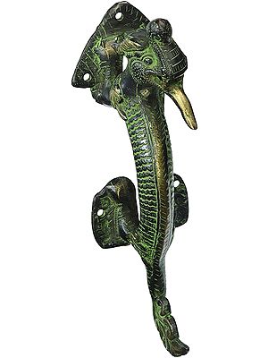 Dragon With The Serpentine Body (Door-handle)